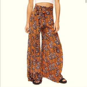 Free People Aloha Wide Leg Pants — NWT